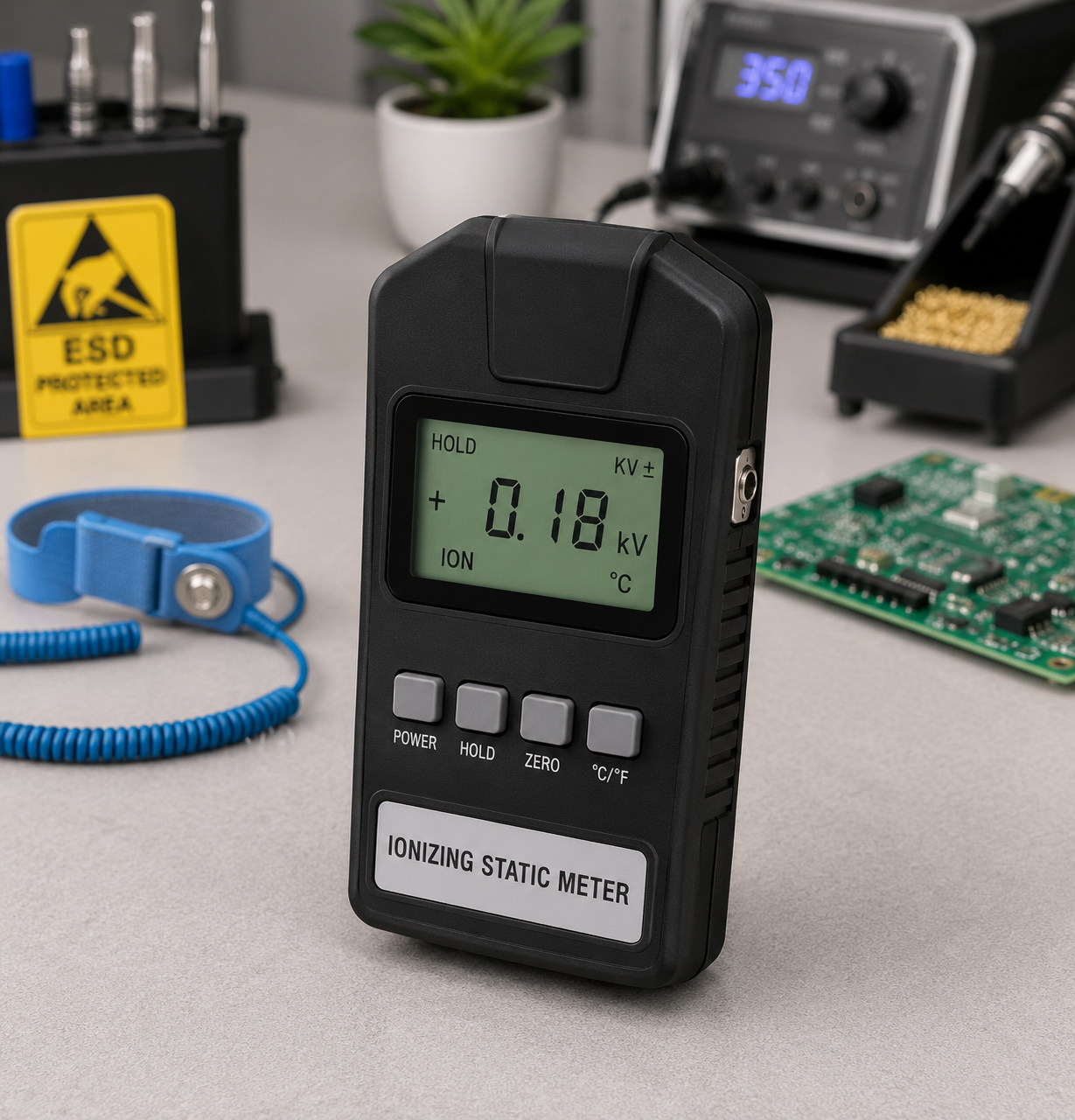 Ionizing Static Meter