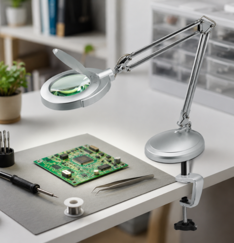 Table Clamp Base Magnifier