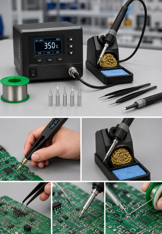 Soldering Stations & Accessories